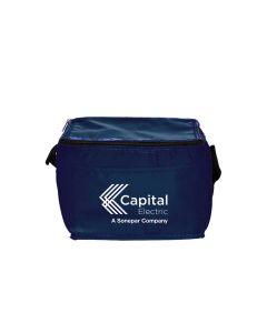 Capital Electric 6 Can Cooler Lunch Bags Navy