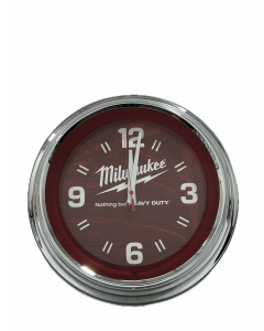 Milwaukee Chrome Clock