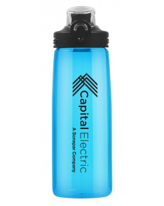 Capital Electric Plastic Water Bottle (Blue)