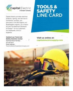 Capital Electric Tools & Safety Line Card