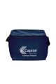 Capital Electric 6 Can Cooler Lunch Bags Navy