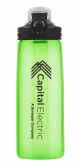 Capital Electric Plastic Water Bottle (Green)