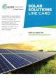 Capital Electric Solar Solutions Line Card